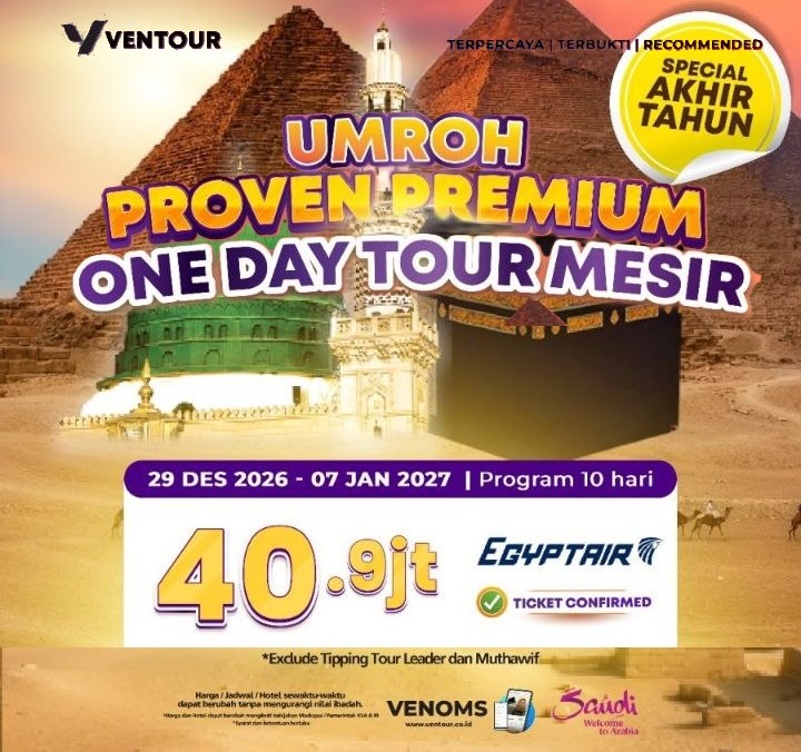 Umroh Proven Premium One Day Tour Mesir